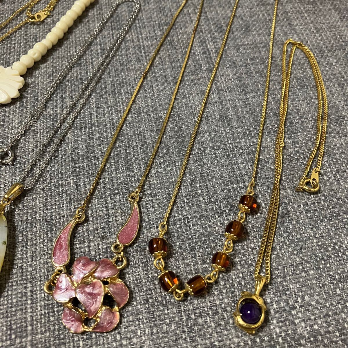 m】平成～昭和 アクセサリーまとめ売り セット ネックレス イヤリング