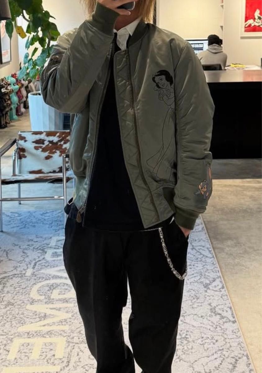 Sequel 24AW MA-1 Disney fragment design MA-1 フライトジャケット