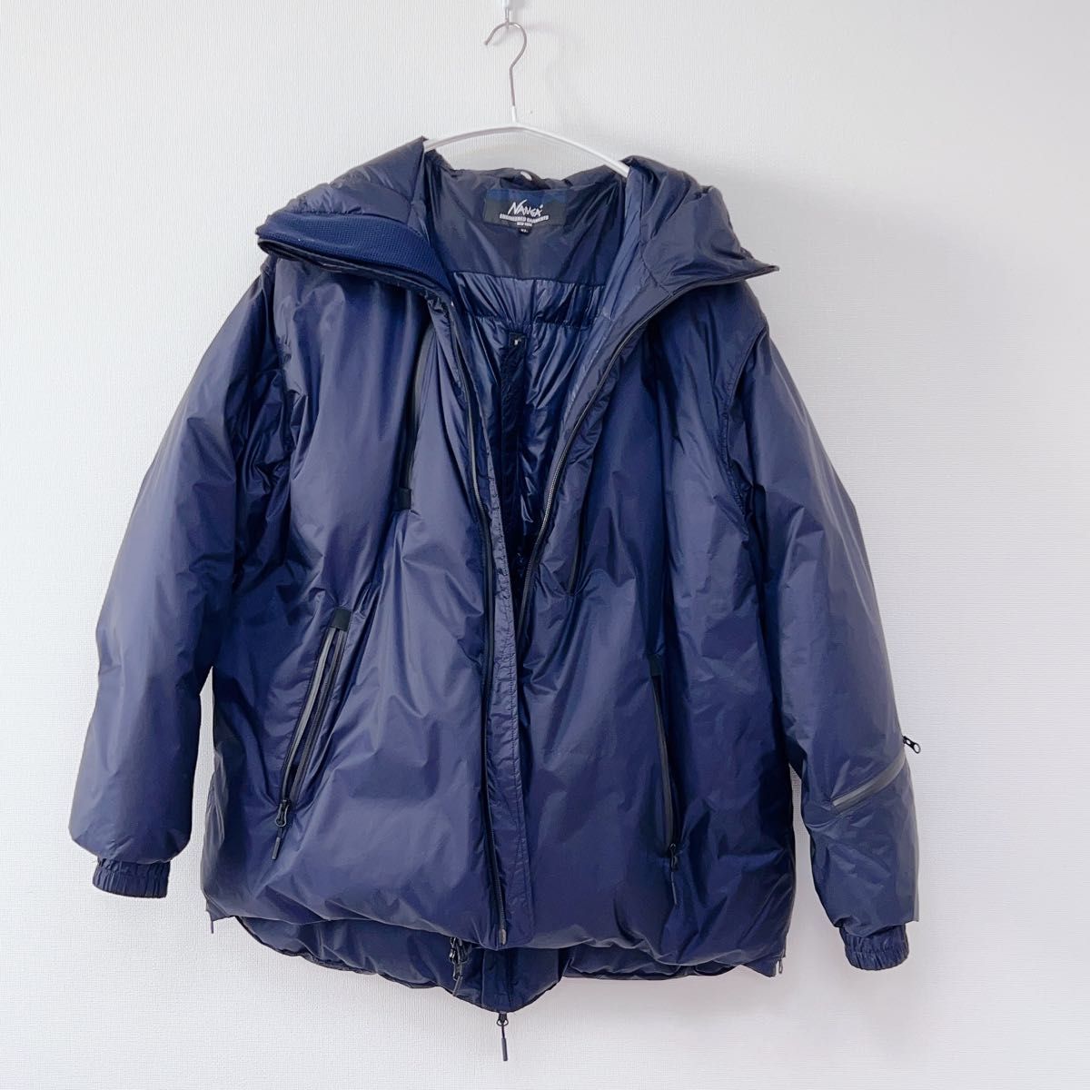 ENGINEERED GARMENTS NANGA ナンガ ダウンジャケット ネイビー X L