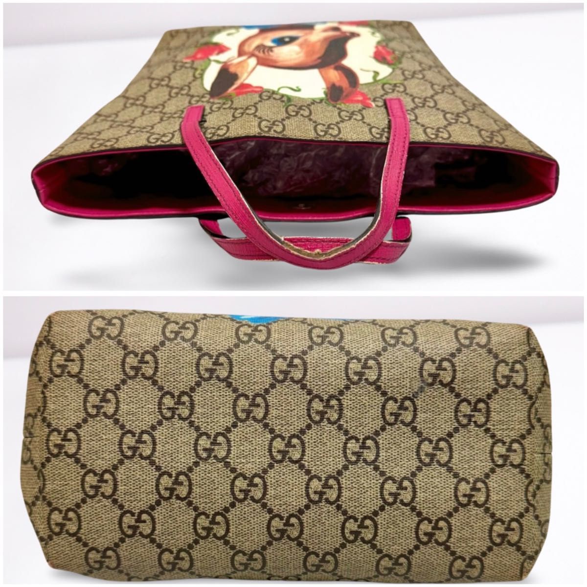 GUCCI グッチ トートバッグ ミニトートバッグヒグチユウコ チルドレン