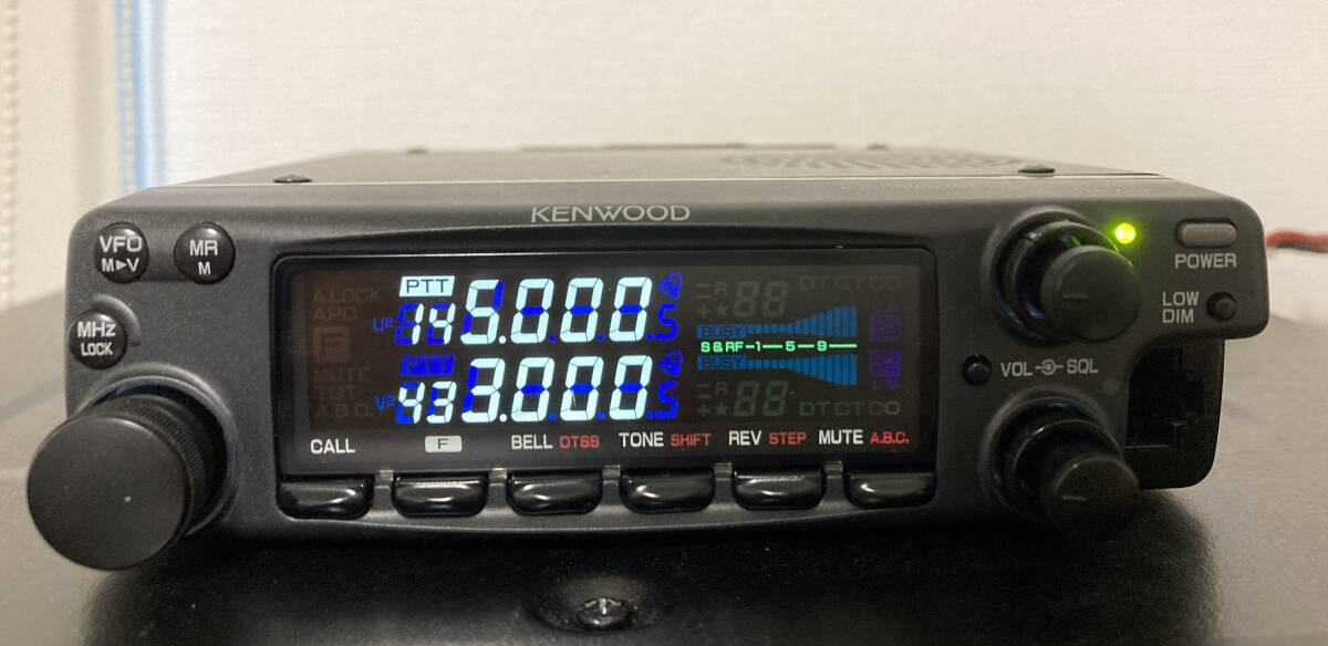 773262/KENWOOD FMデュアルバンダー TM-732 ジャンク 773262/KENWOOD