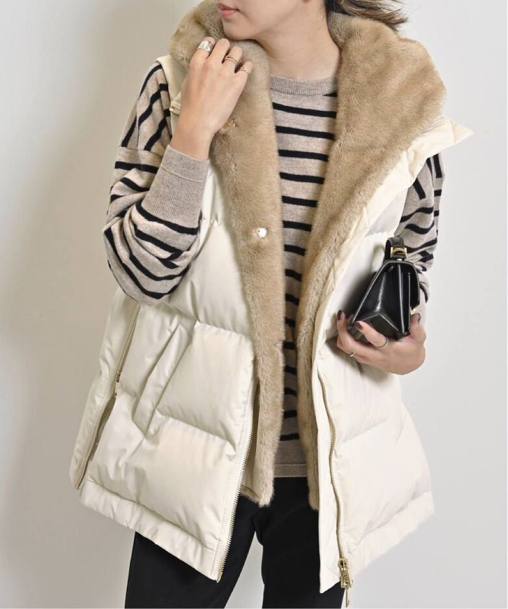 L'Appartement【LOU ANDREA/ルー アンドレア】 FAKE MINK VEST 新品