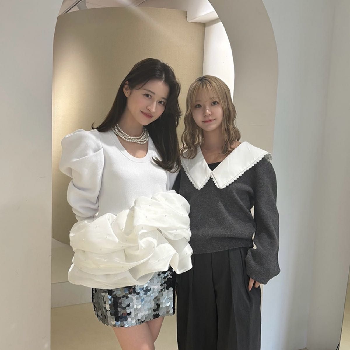 最終下げ ラスト1点 Bibiy AMELIE PEPURAMU KNIT｜Yahoo!フリマ（旧