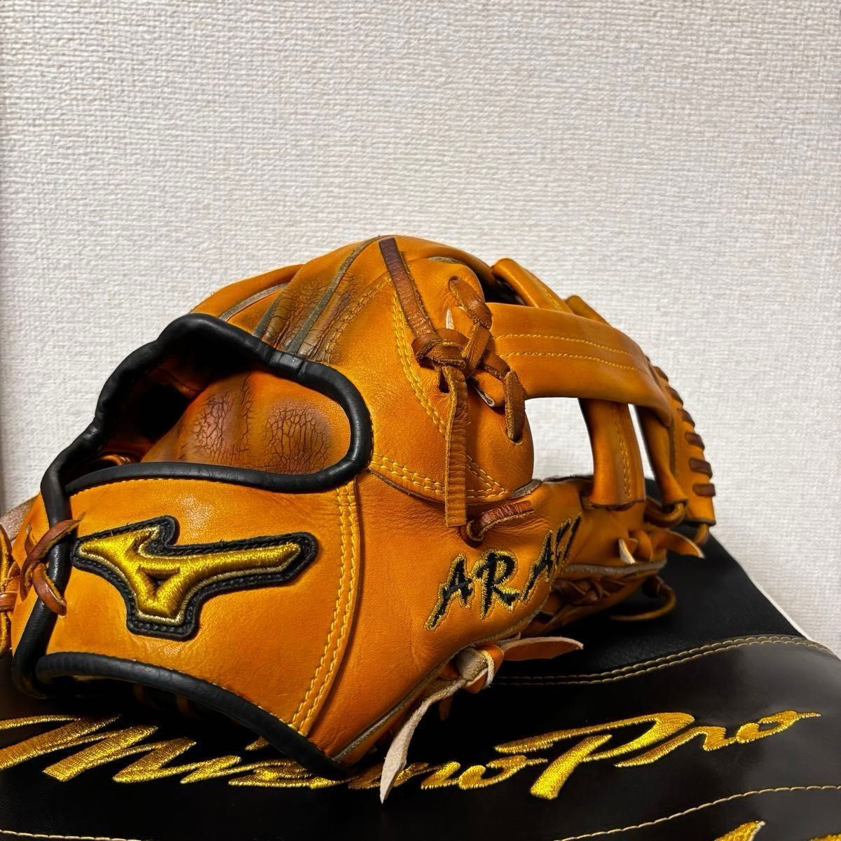 NPB ミズノプロ MIZUNO PRO 実使用グローブ for professional プロ支給