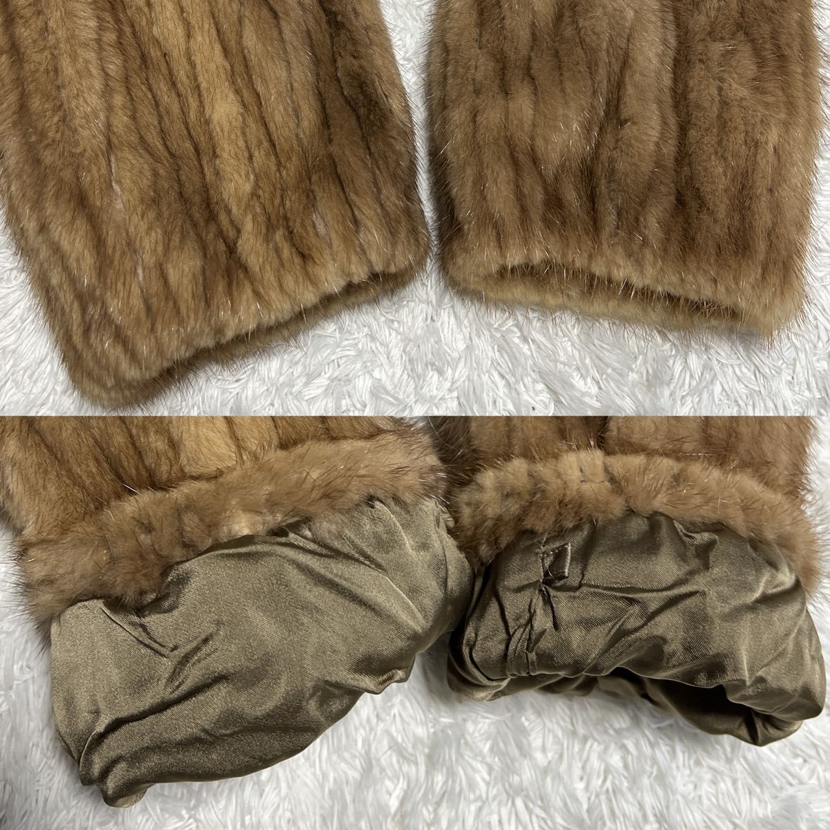 SAGA MINK サガミンク シルバータグ 銀タグ 毛皮 リアルファー コート