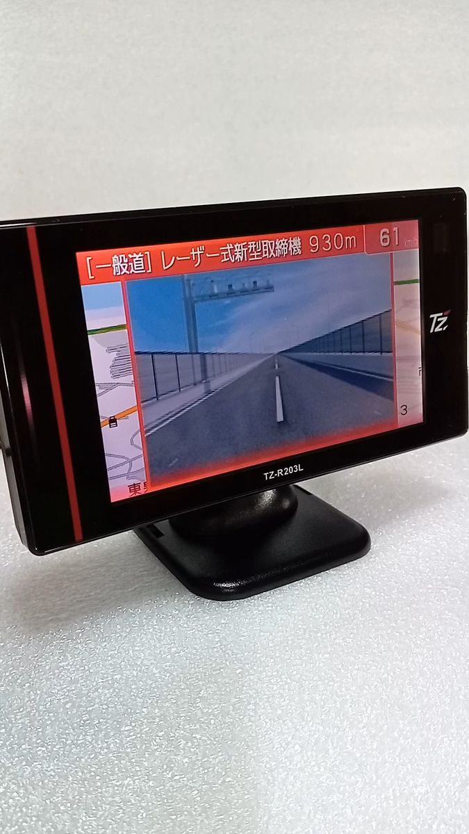 セルスターGPSレーダー レーザー探知機 TZ-R203L 無線ラン Wi-Fi LED