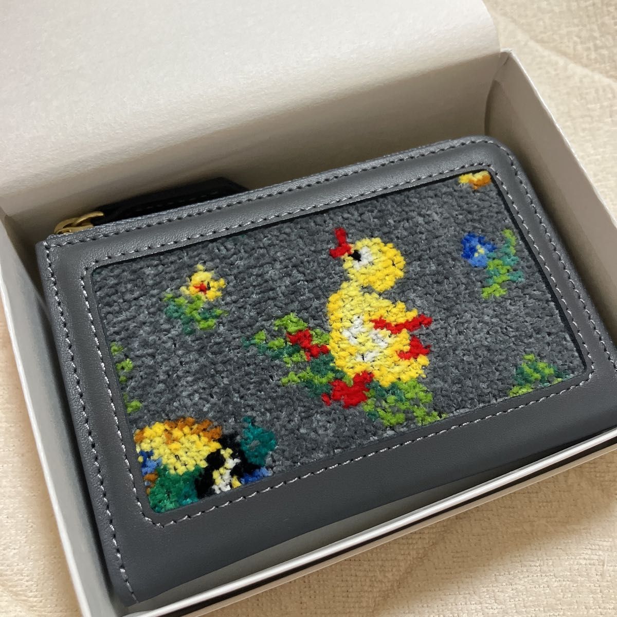新品未使用 フェイラー ハイジ グレー WEB限定 カードケース