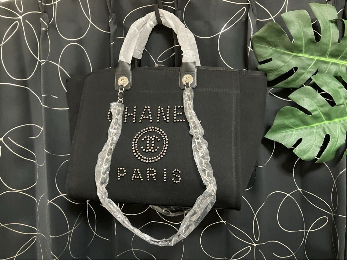 新品 CHANEL シャネル ノベルティ トートバッグ ショルダーバッグ