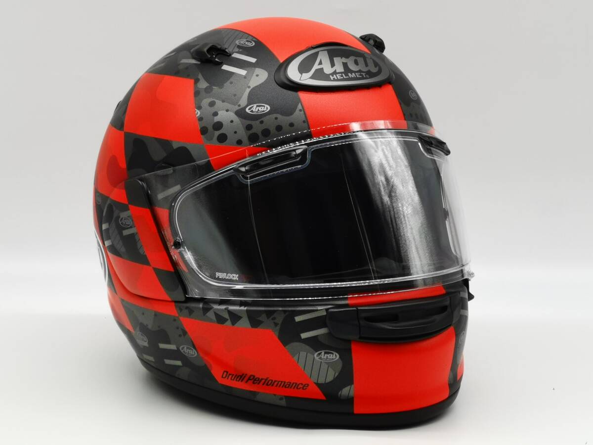 Arai アライ ASTRO-GX CHECKER アストロジーエックス チェッカー 赤