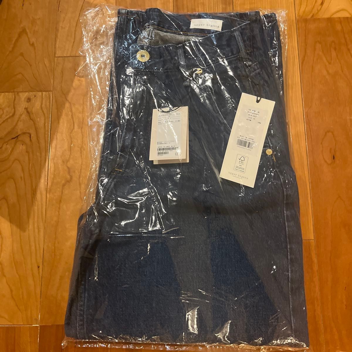 別注】＜upper hights for conte＞タックデニムパンツ UN｜Yahoo
