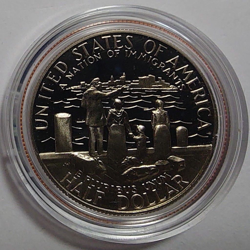 1986年 アメリカ銀貨 1ドル リバティ記念銀貨＋ハーフダラー＋建国記念