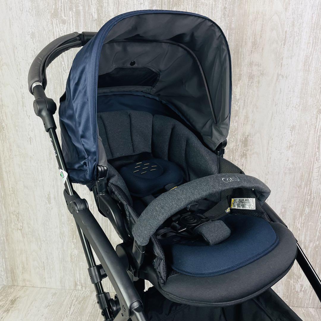 美品】Combiコンビ ラベリタ エッグショック AL クラッシーネイビーA型