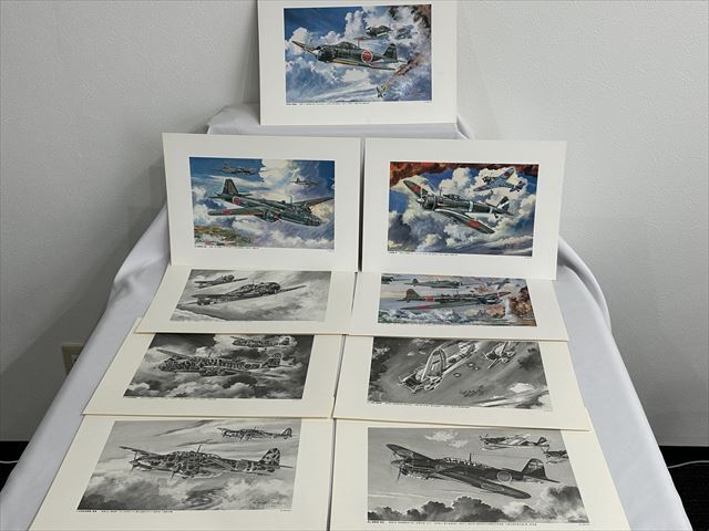 日本陸海軍の航空機 限定版美術メダルコレクション 純銀メダル 認定証