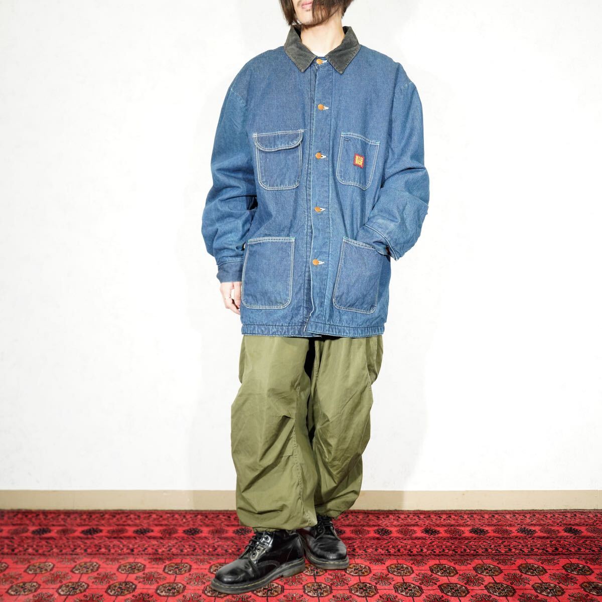 USA VINTAGE BIG BEN DENIM WORK COVERALL JACKET/アメリカ古着