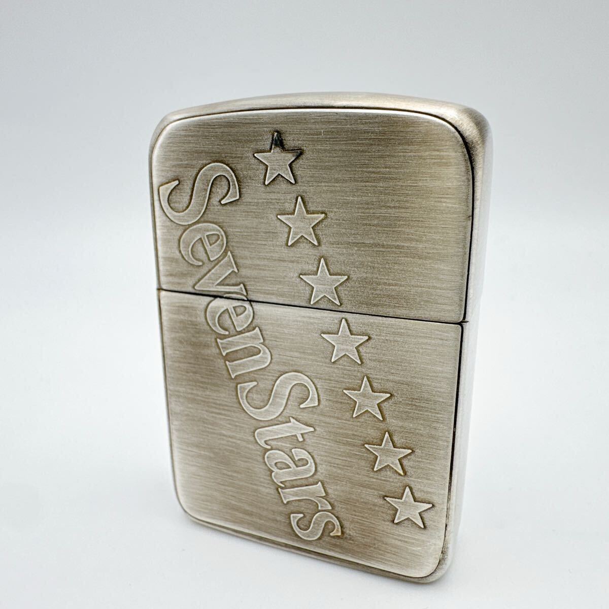 Yahoo!オークション - SEVEN STARS セブンスター ZIPPO ジッポー 両面