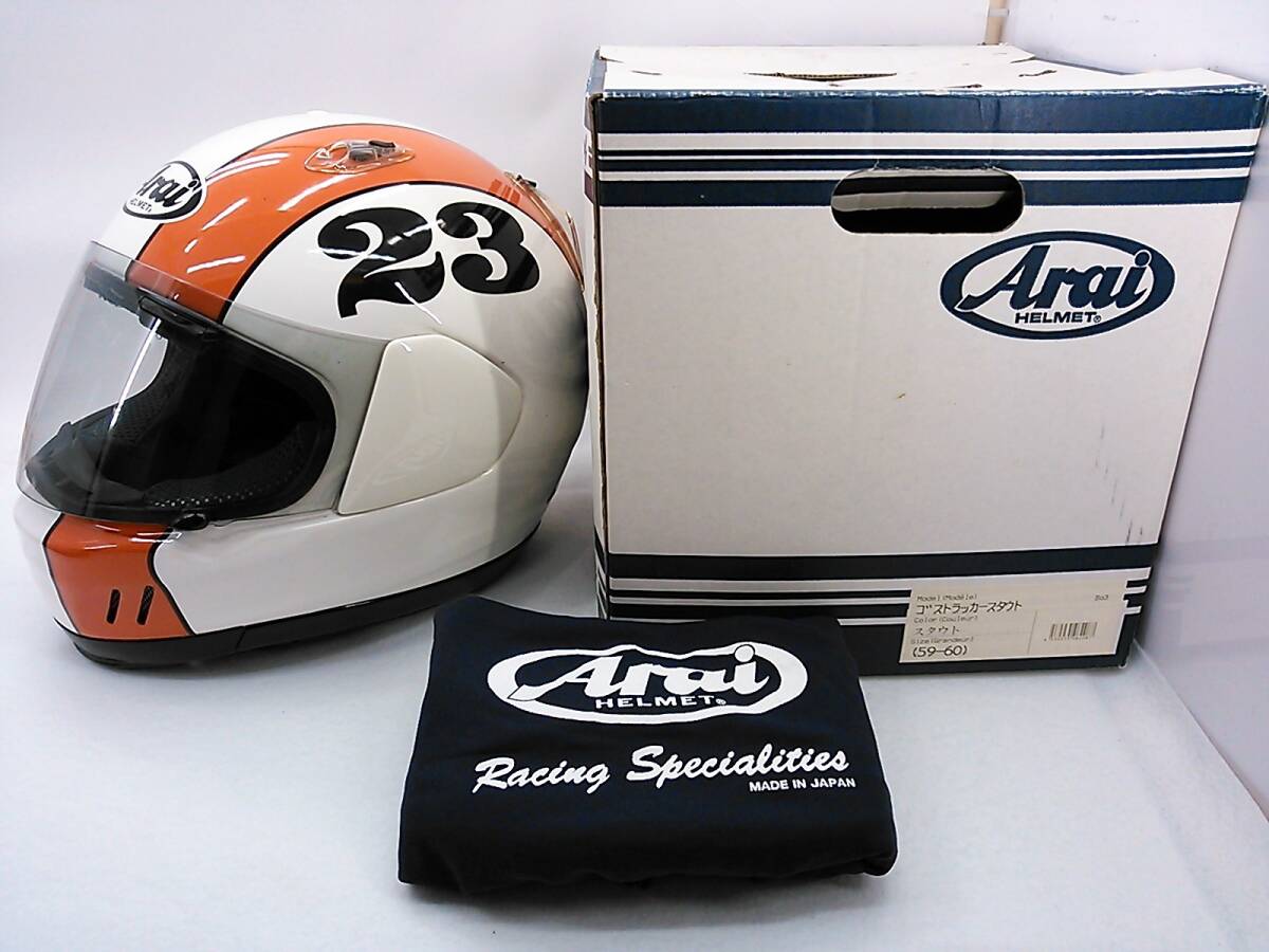 Yahoo!オークション - 希少廃番モデル Arai アライ Goth Tracker ゴス