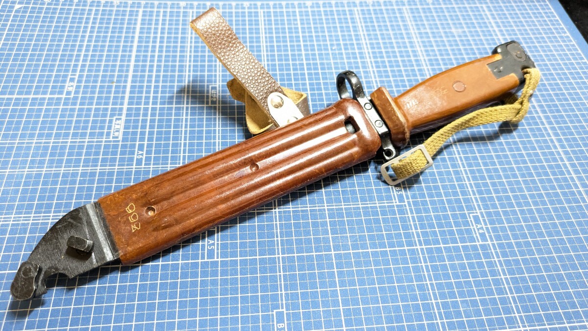 Yahoo!オークション - 実物 ソ連製 6kh4 AK銃剣 イジェフスク造兵廠 美