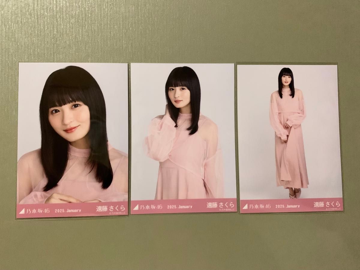 乃木坂46 生写真 コンプ ソフトピンク 遠藤さくら｜Yahoo!フリマ（旧