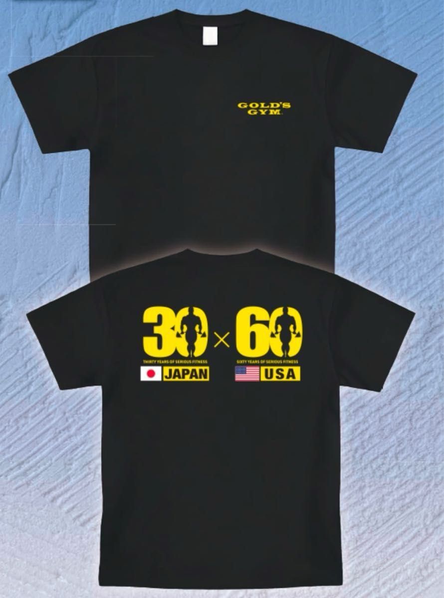 ゴールドジム ジャパン30周年オリジナルロゴTシャツ Mサイズ Tシャツ