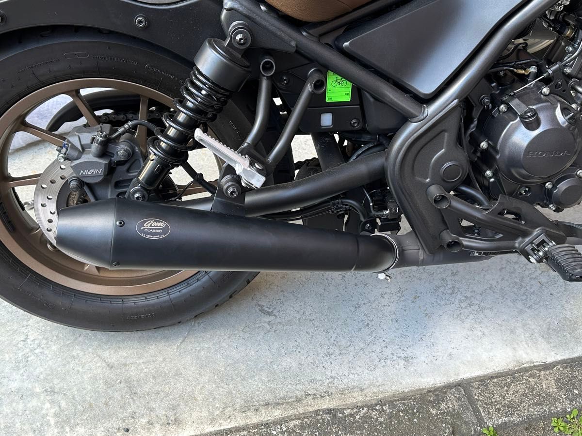 新型レブル250 2023年 カスタムマフラーgemspeed LKCUSTOM｜Yahoo