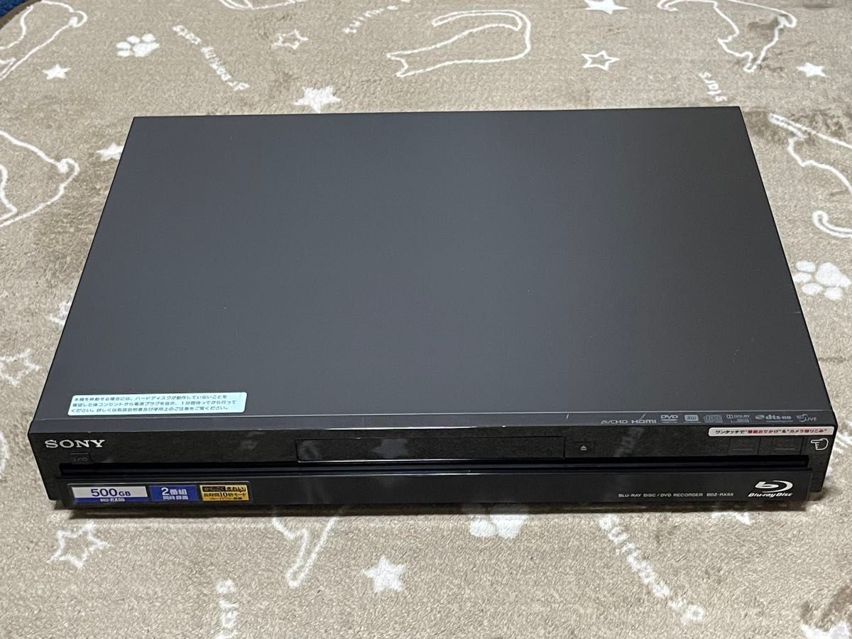 SONY BDZ-RX55（2010年製）ブルーレイレコーダー｜Yahoo!フリマ（旧