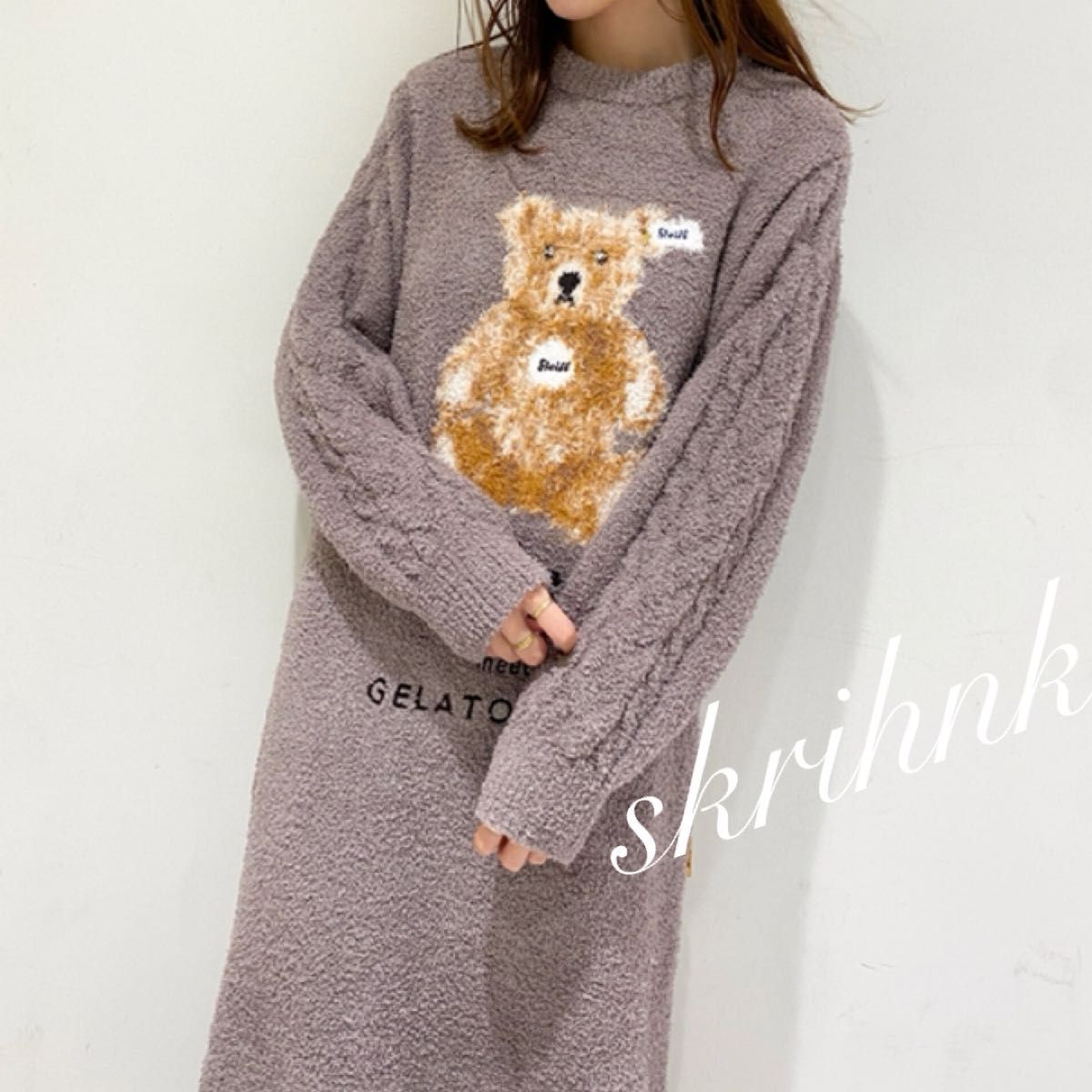 ジェラートピケ シュタイフ 限定コラボ 【Steiff】パウダージャガード