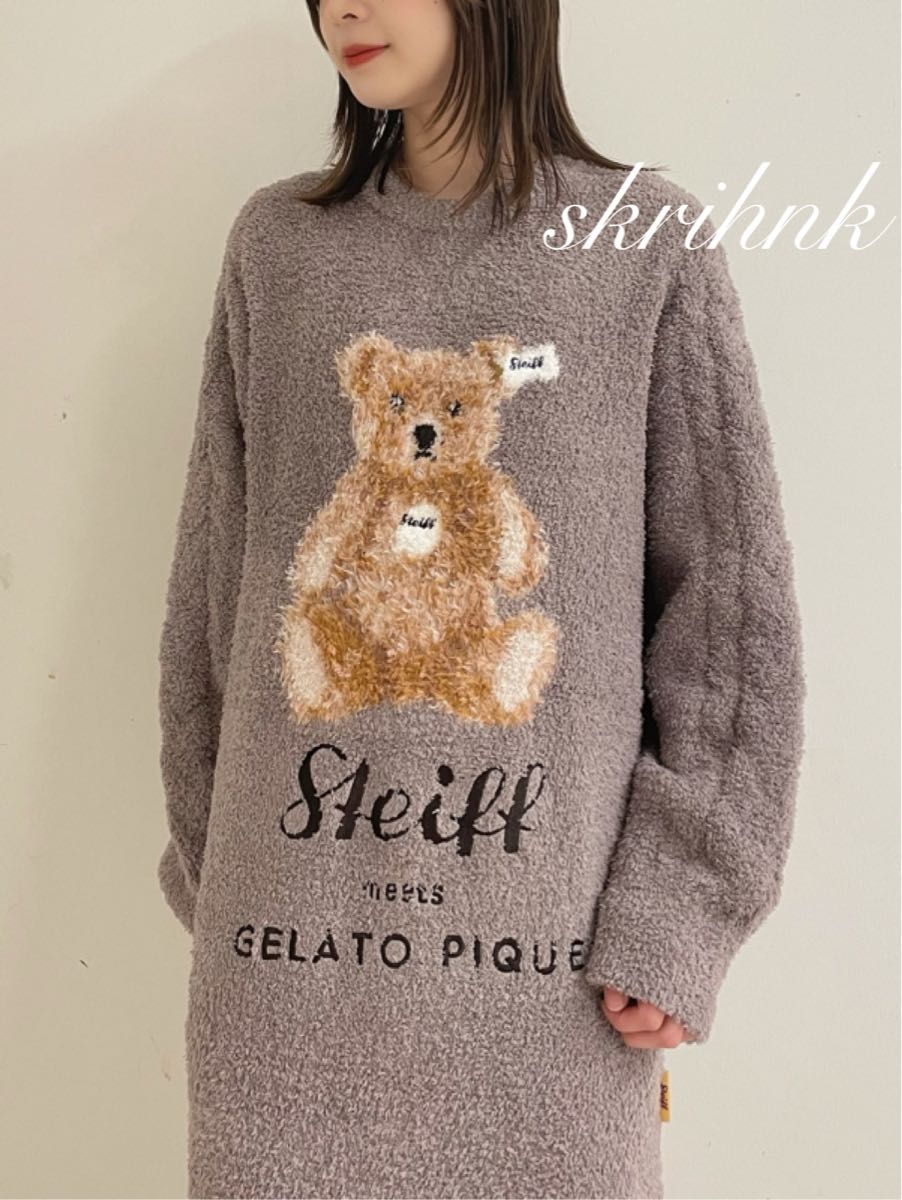 ジェラートピケ シュタイフ 限定コラボ 【Steiff】パウダージャガード