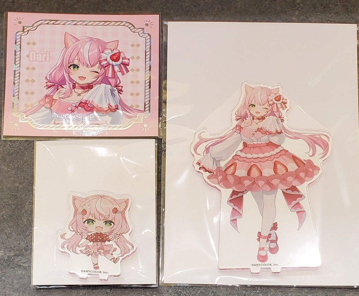 にじさんじ アニメイトカフェ スイーツパーティー ヤンナリ アクリル