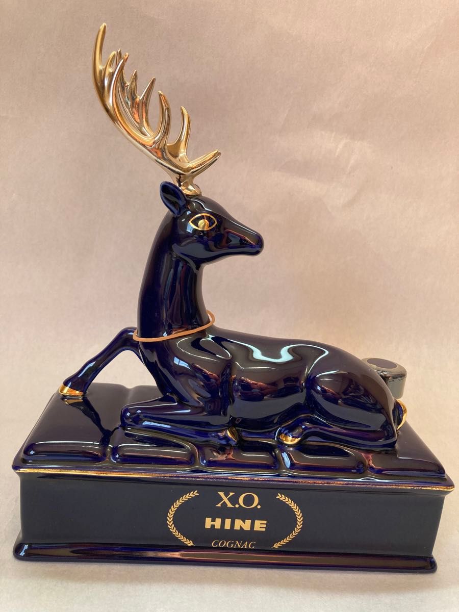HINE XO COGNAC 鹿ボトル古酒 陶器 ブランデー コニャック ハイン XO