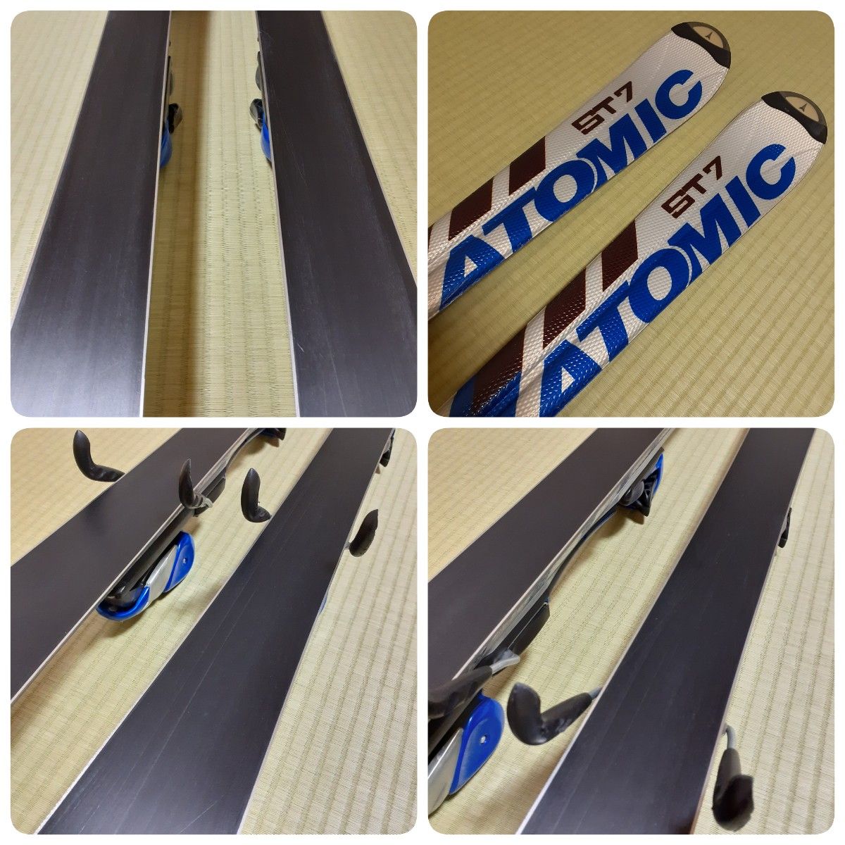 Atomic ST7 スキー板160cm R11 小回りがしやすい板 アトミック製