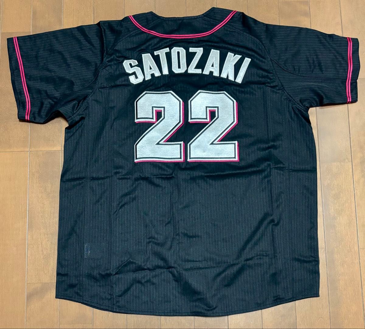 限定品】2005-07千葉ロッテマリーンズ 22里崎智也 マジェスティック