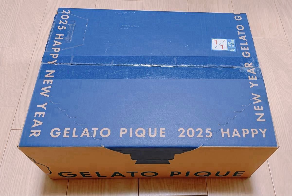 中身の写真あり】ジェラートピケ 2025 HAPPY BOX 福袋 B【新品・未使用