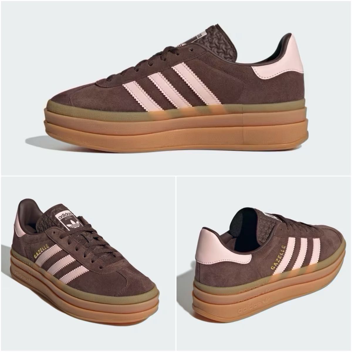adidas ガゼル ボールド GAZELLE BOLD ブラウン 23 5cm｜Yahoo!フリマ