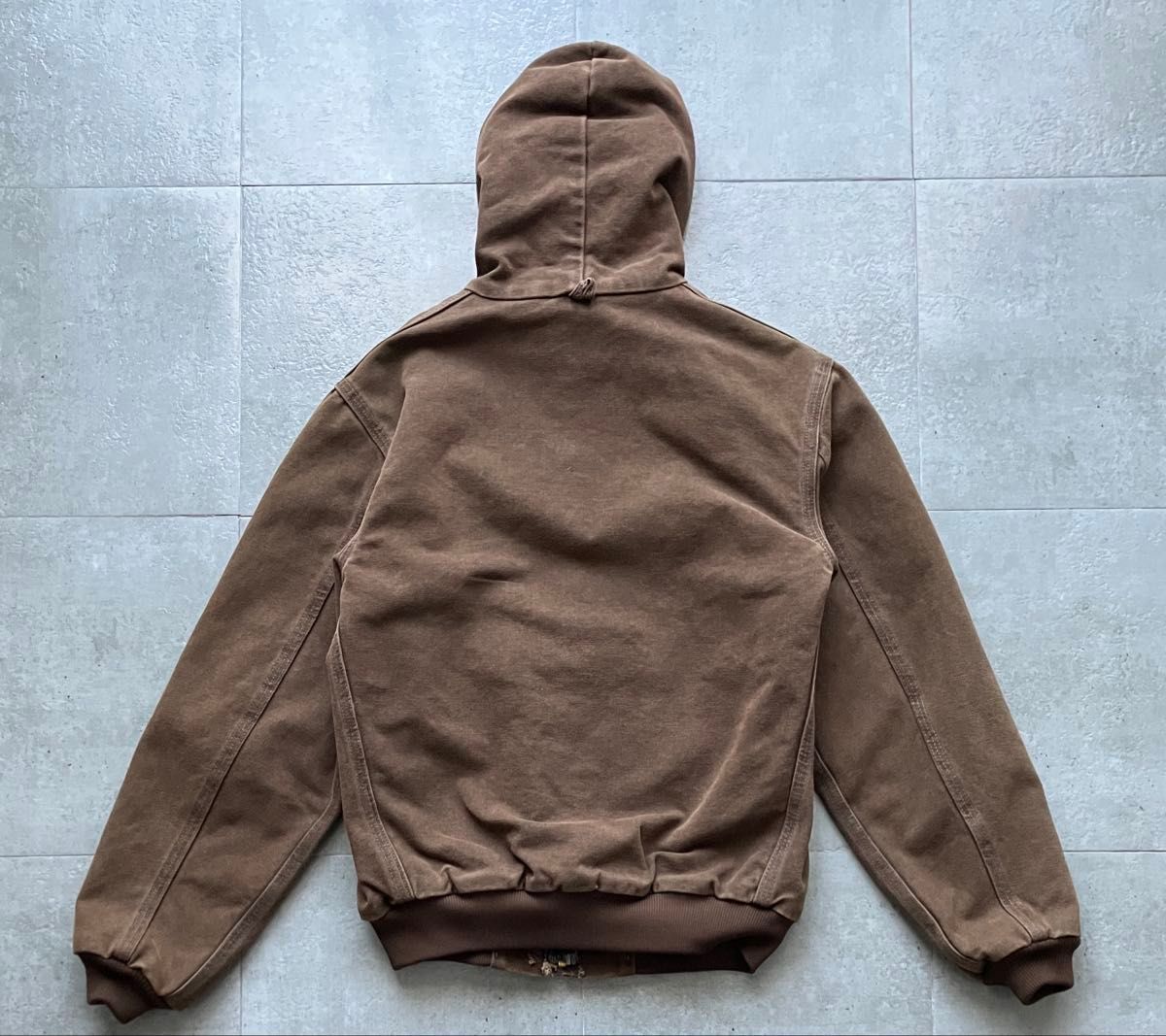 レア 90s USA製 Carhartt カーハート アクティブジャケット ブラウン