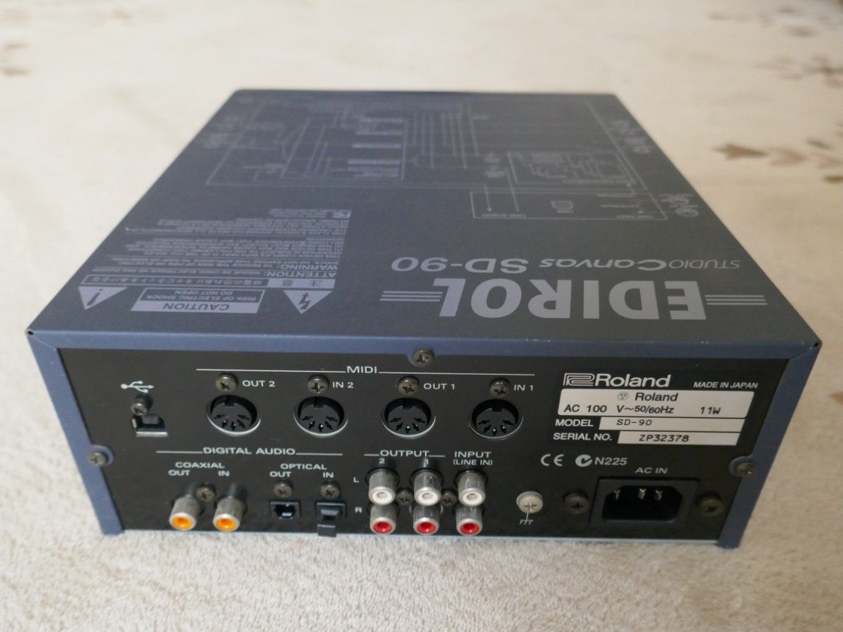 Roland EDIROL ミュージ郎 Digital Studio SD-90 音源 モジュール +