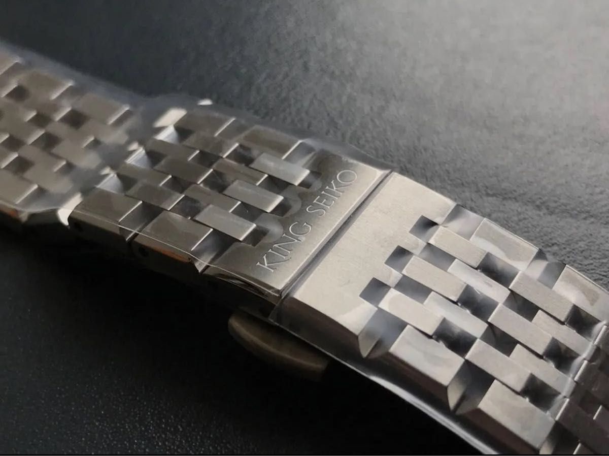 新品未使用 純正SEIKO復刻キングセイコー ブレスレット メタルバンド