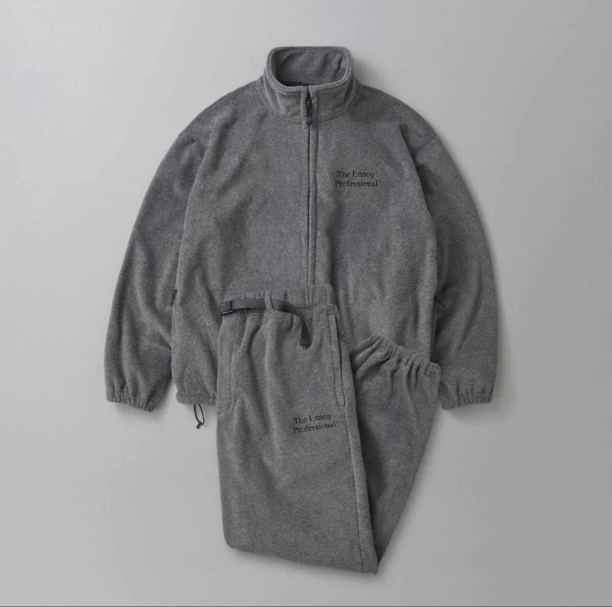 ennoy POLARTEC FLEECE SET UP 2024 gray 灰色 M エンノイ｜Yahoo