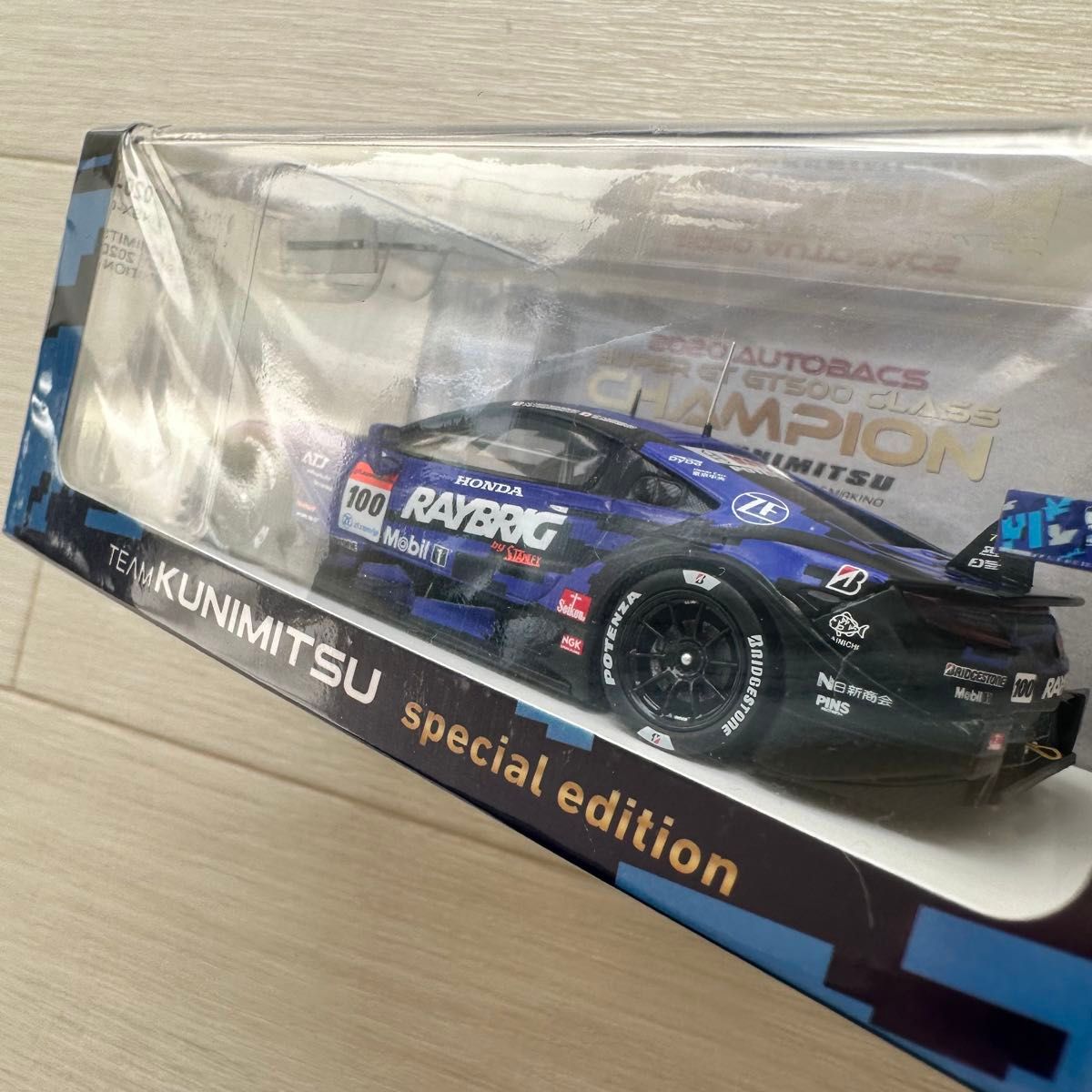 1/43 SPARK製 2020 RAYBRIG NSX-GT 特別パッケージ チャンピオンボード