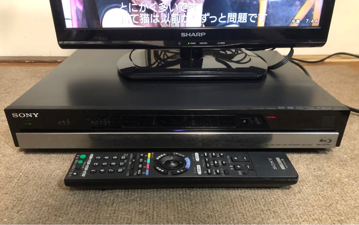 SONY ソニー BDレコーダー BDZ-RS10 2009年製 リモコン付き｜Yahoo