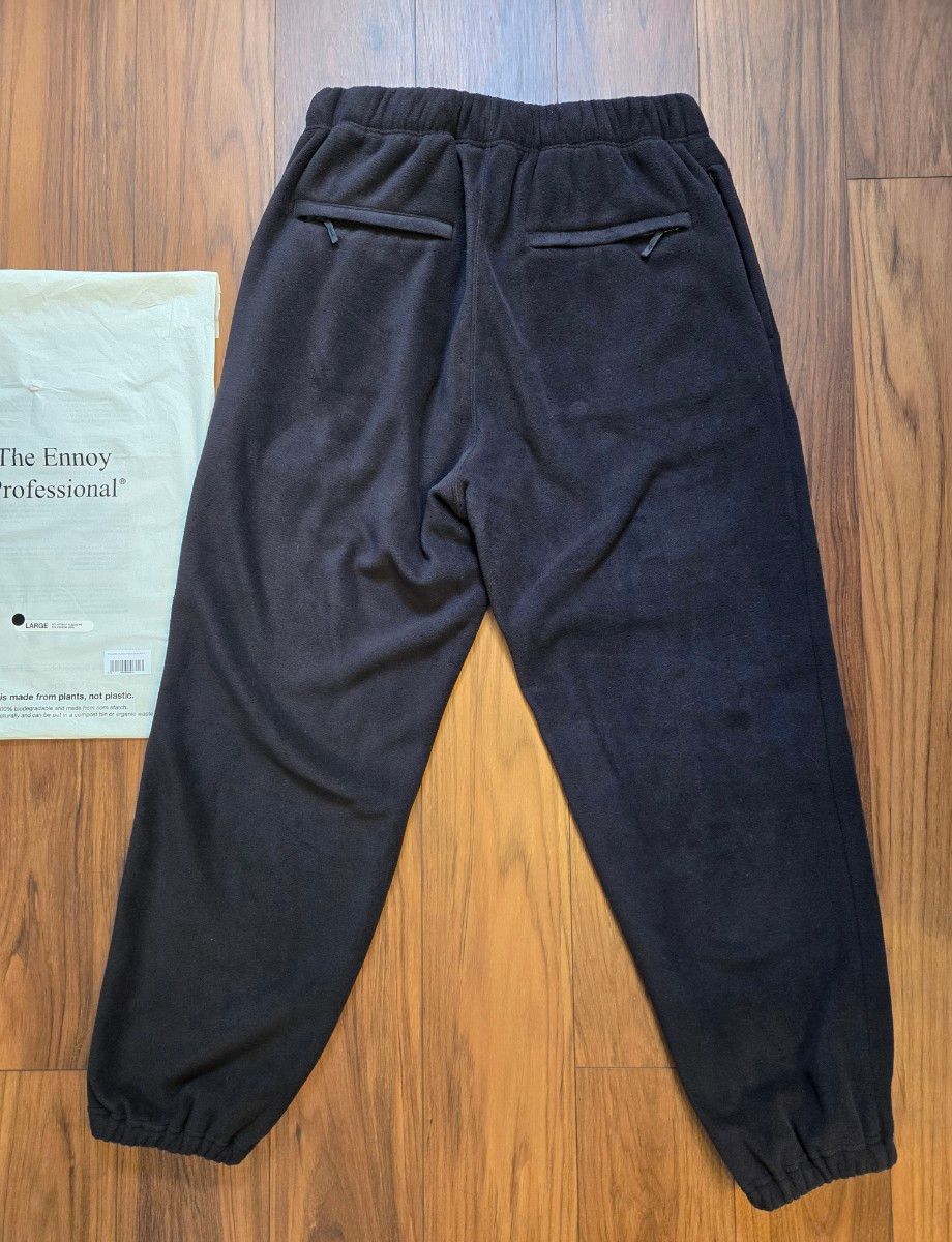 新品 24AW ENNOY POLARTEC FLEECE パンツのみ 黒 サイズL ポーラテック