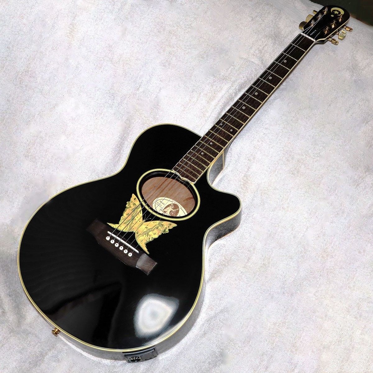 Epiphone EO-2EB エピフォンの黒いエレアコ (1990年頃)｜Yahoo!フリマ