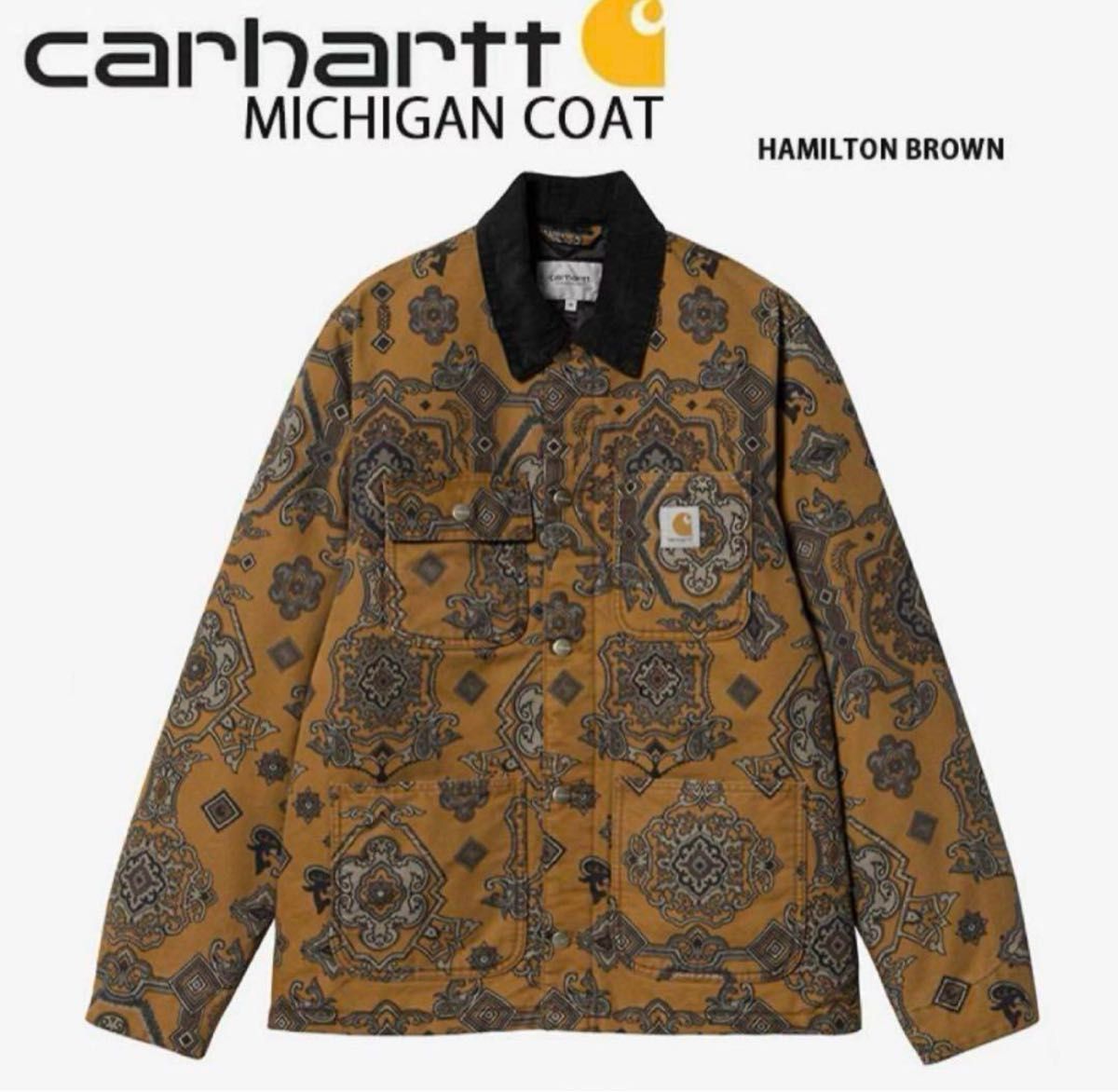 carhartt wip ペイズリー柄 ミシガンジャケット カーハート｜Yahoo