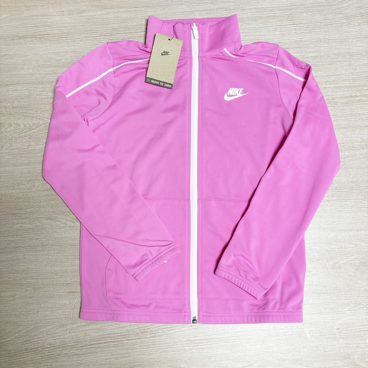 新品 NIKE 上下セット セットアップ キッズ 160cm ピンク ジャージ