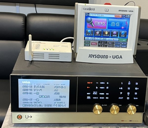 Yahoo!オークション - 家庭用 カラオケ 美品 特別機 簡単操作 UGA NEXT