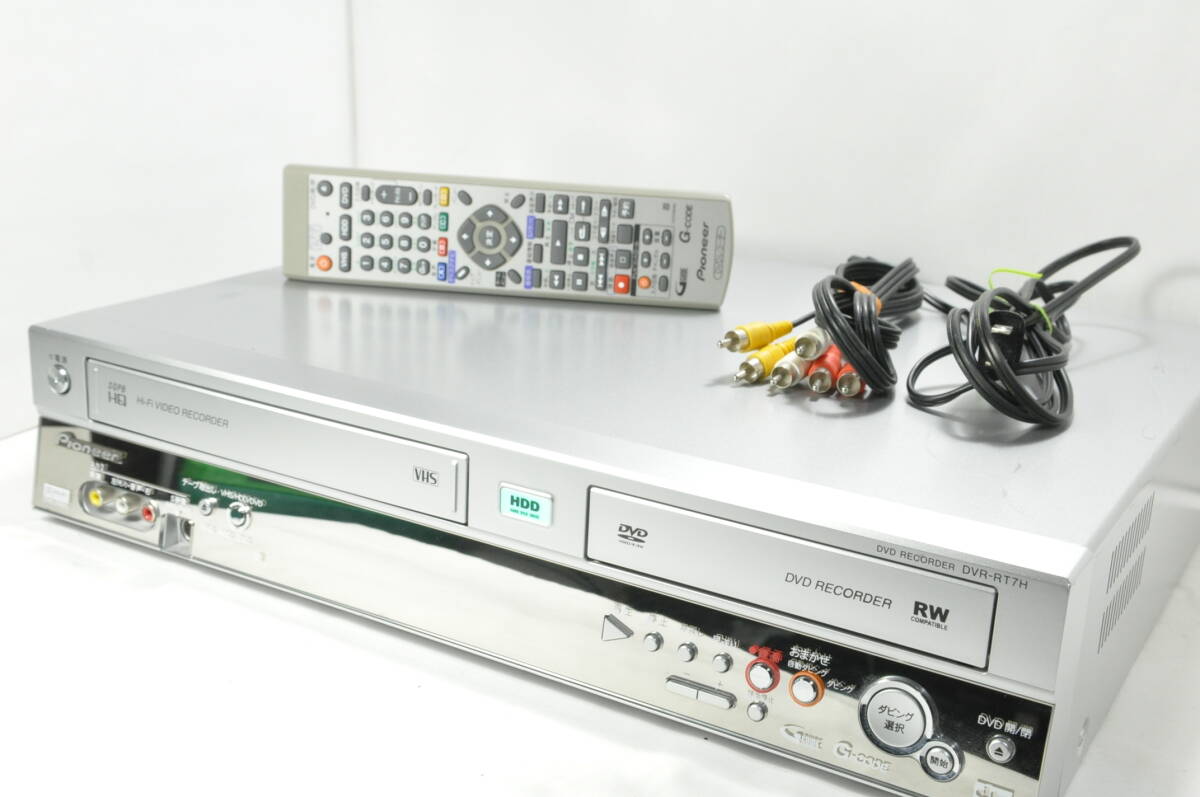 動作良好】Pioneer ビデオ一体型 DVDレコーダー DVR-RT7H Yahoo