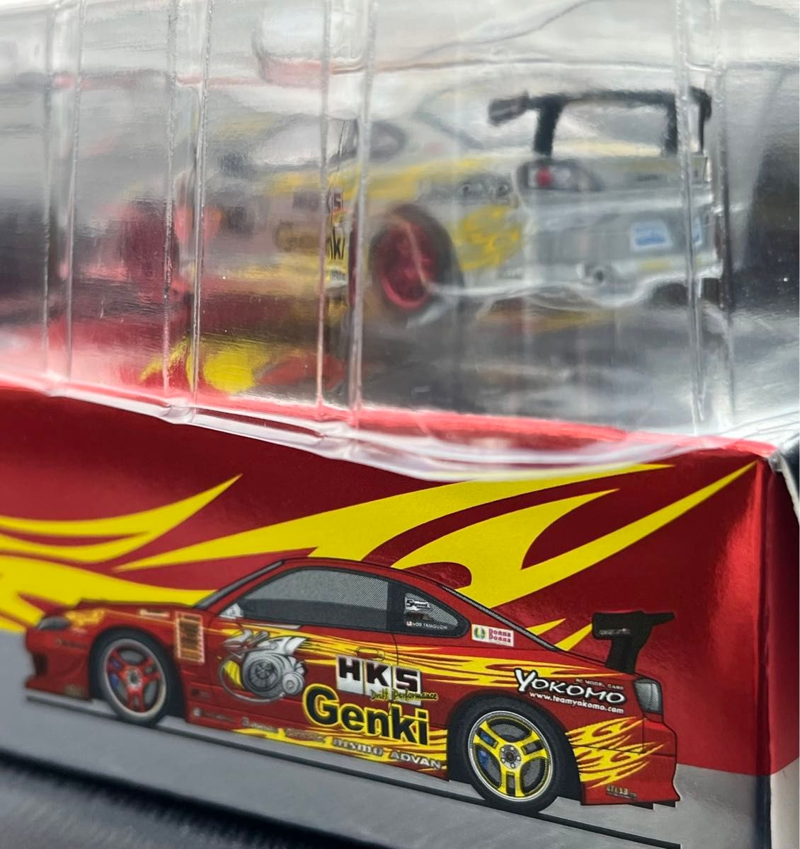 ターマックワークス HKS ハイパー シルビア RS-2 S15 レッドクローム