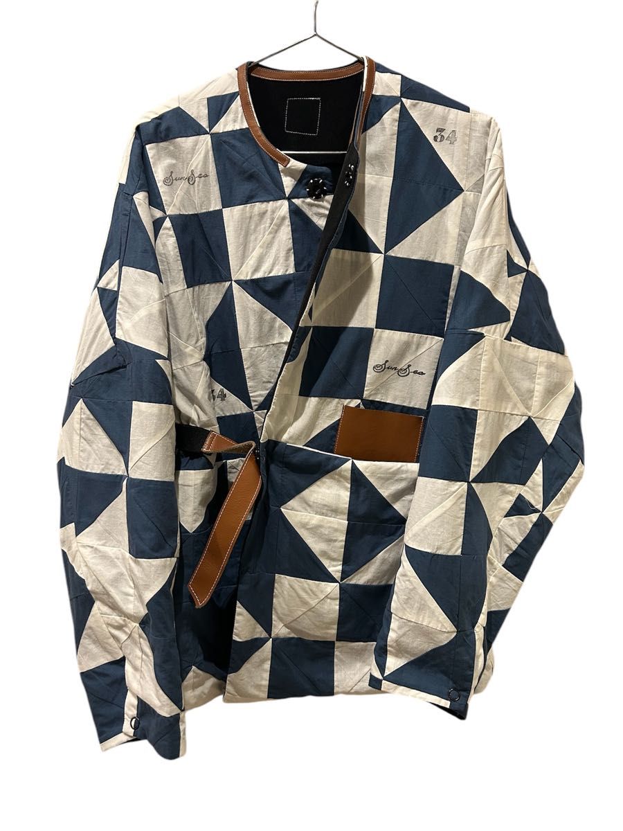 希少 即完売 sunsea 29th PATCHWORK BLOUSON サンシー ブルゾン jacket