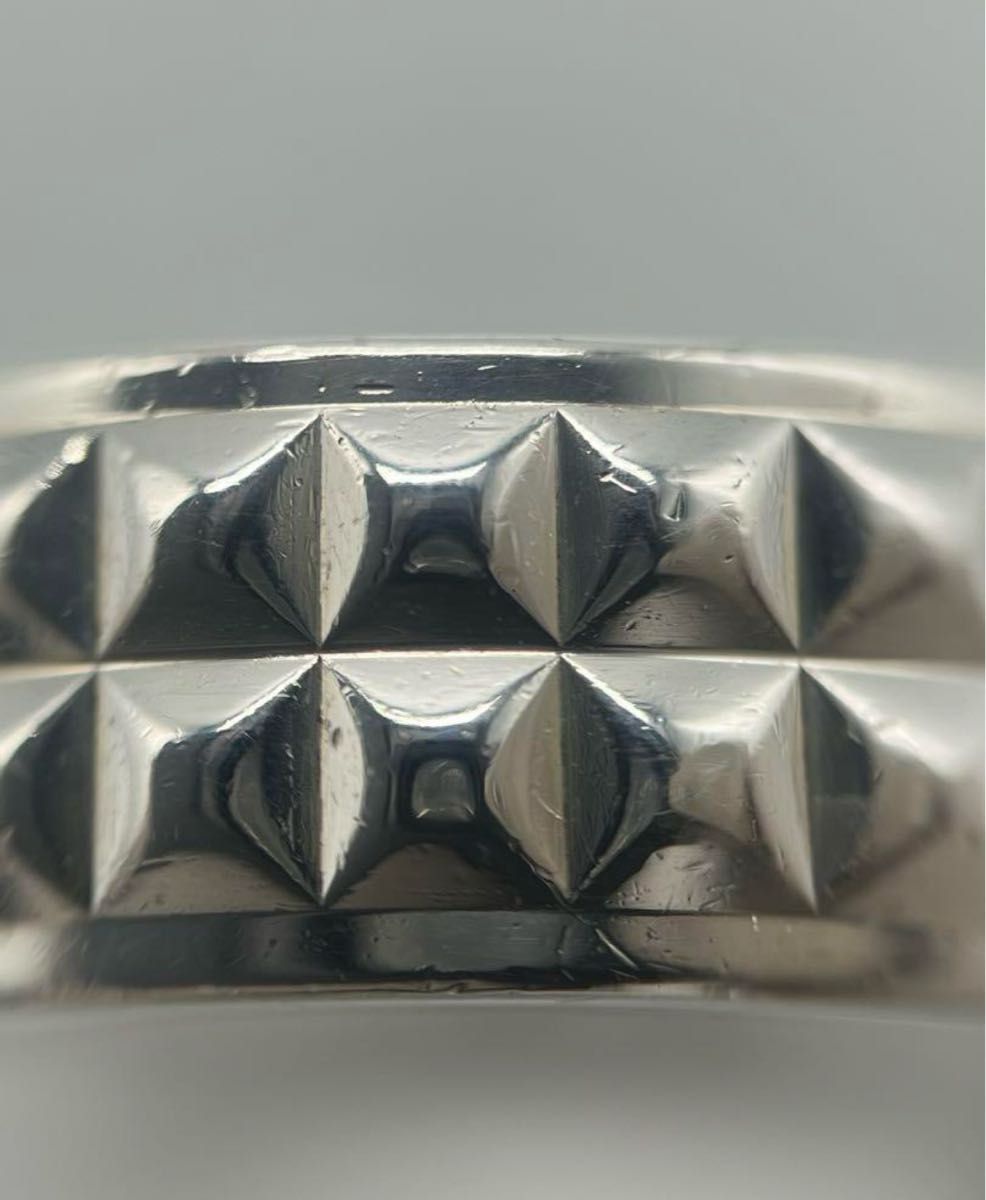 ティファニー TIFFANY&CO ピラミッドスタッズ リング 18号 SV925