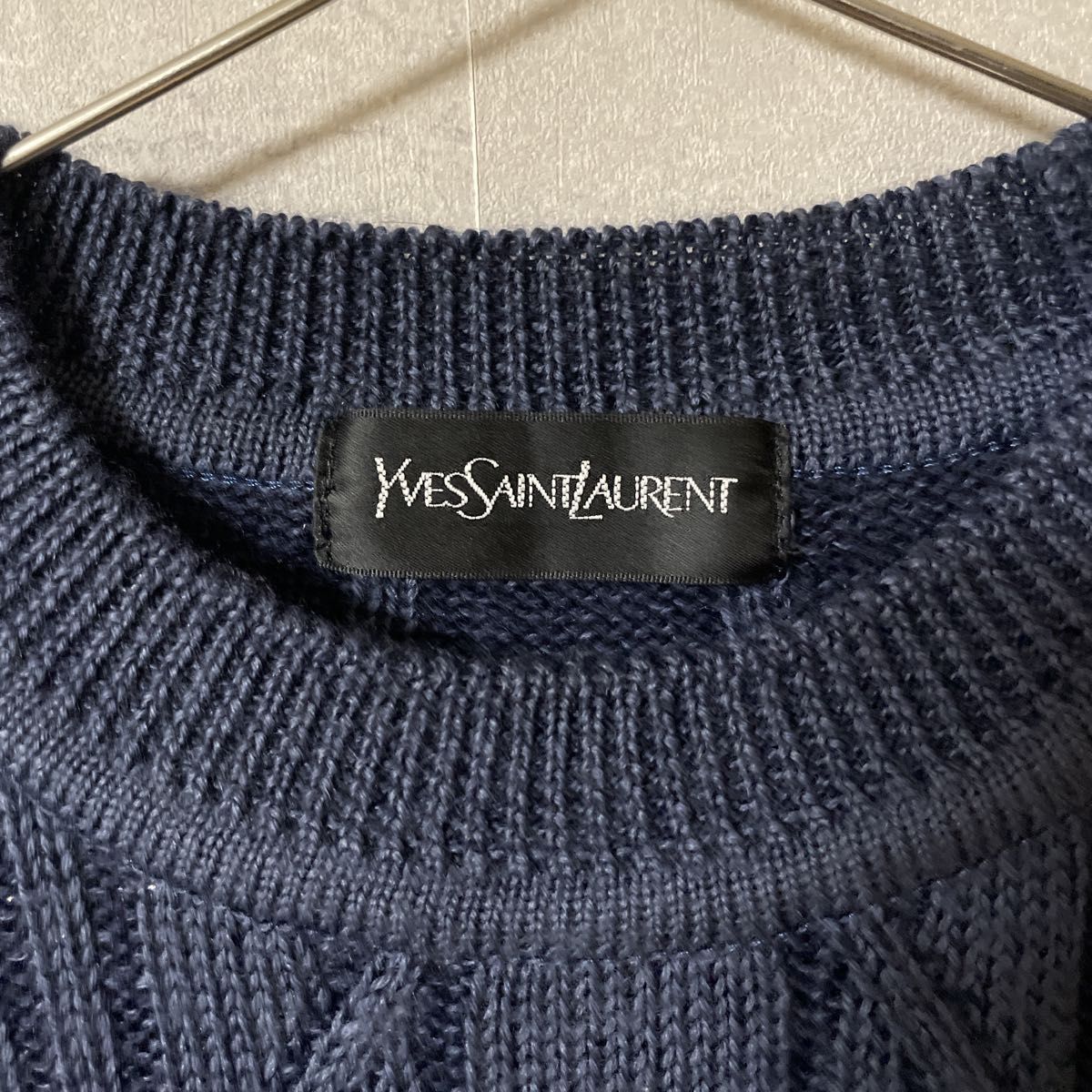 90s YVES SAINT LAURENT イヴサンローラン ニット セーター ビンテージ