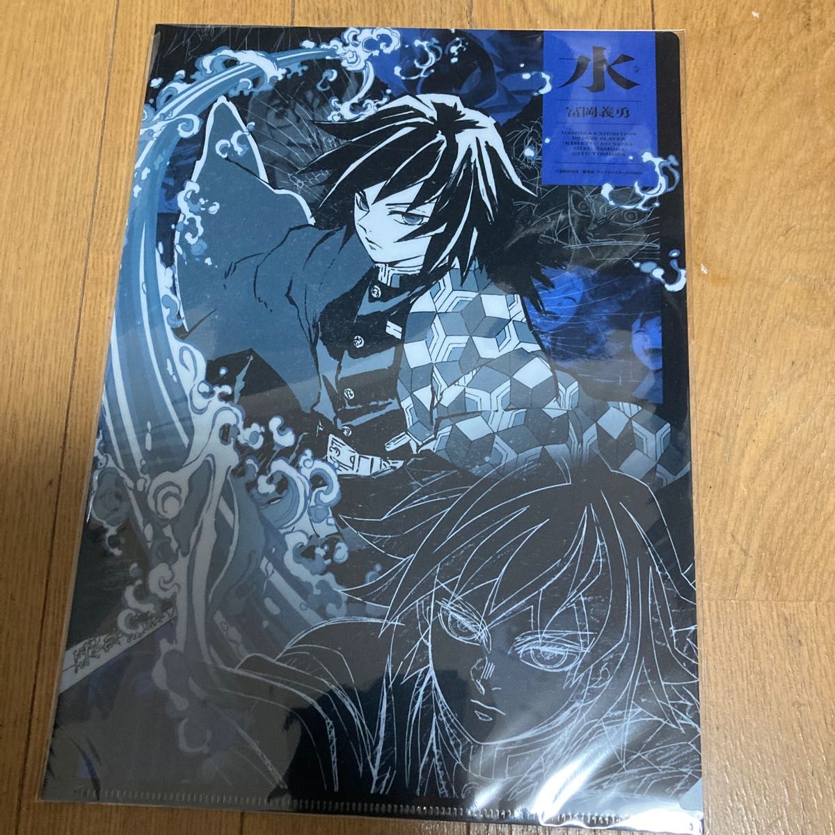 鬼滅の刃 柱展 キャラクターアートビジュアル クリアファイル 冨岡義勇